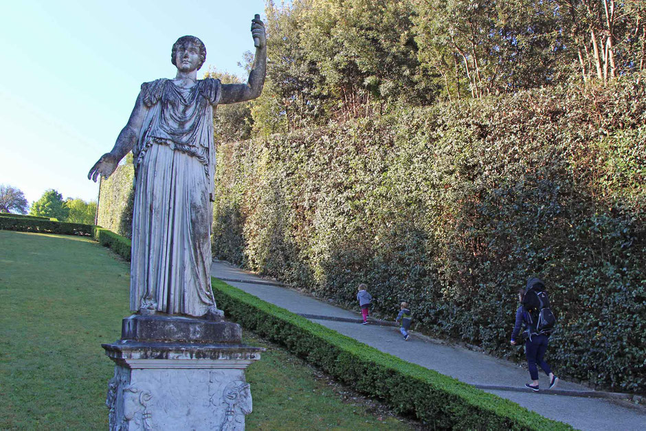 Giardino di Boboli Florence with children