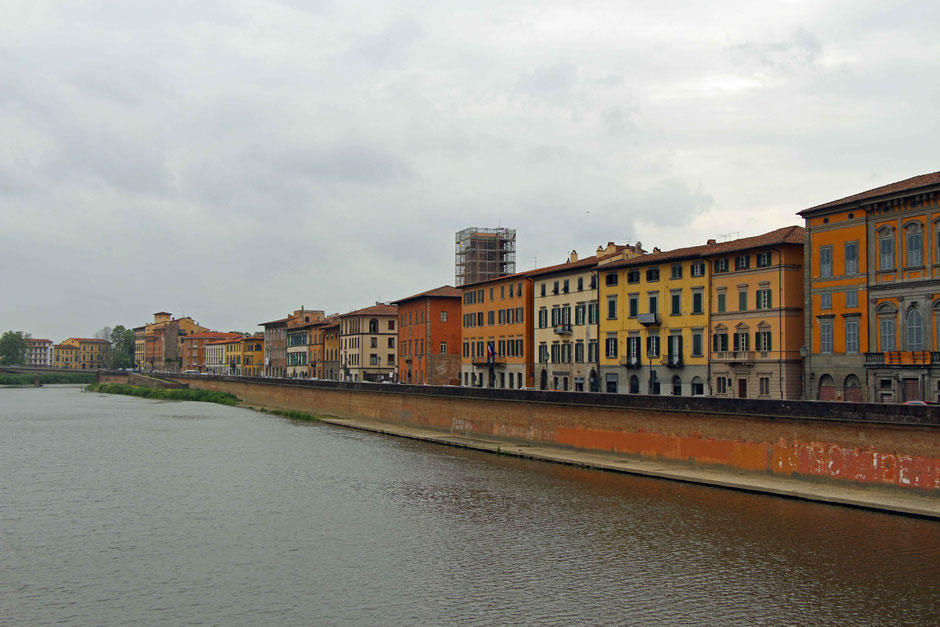 Arno River Pisa Italy