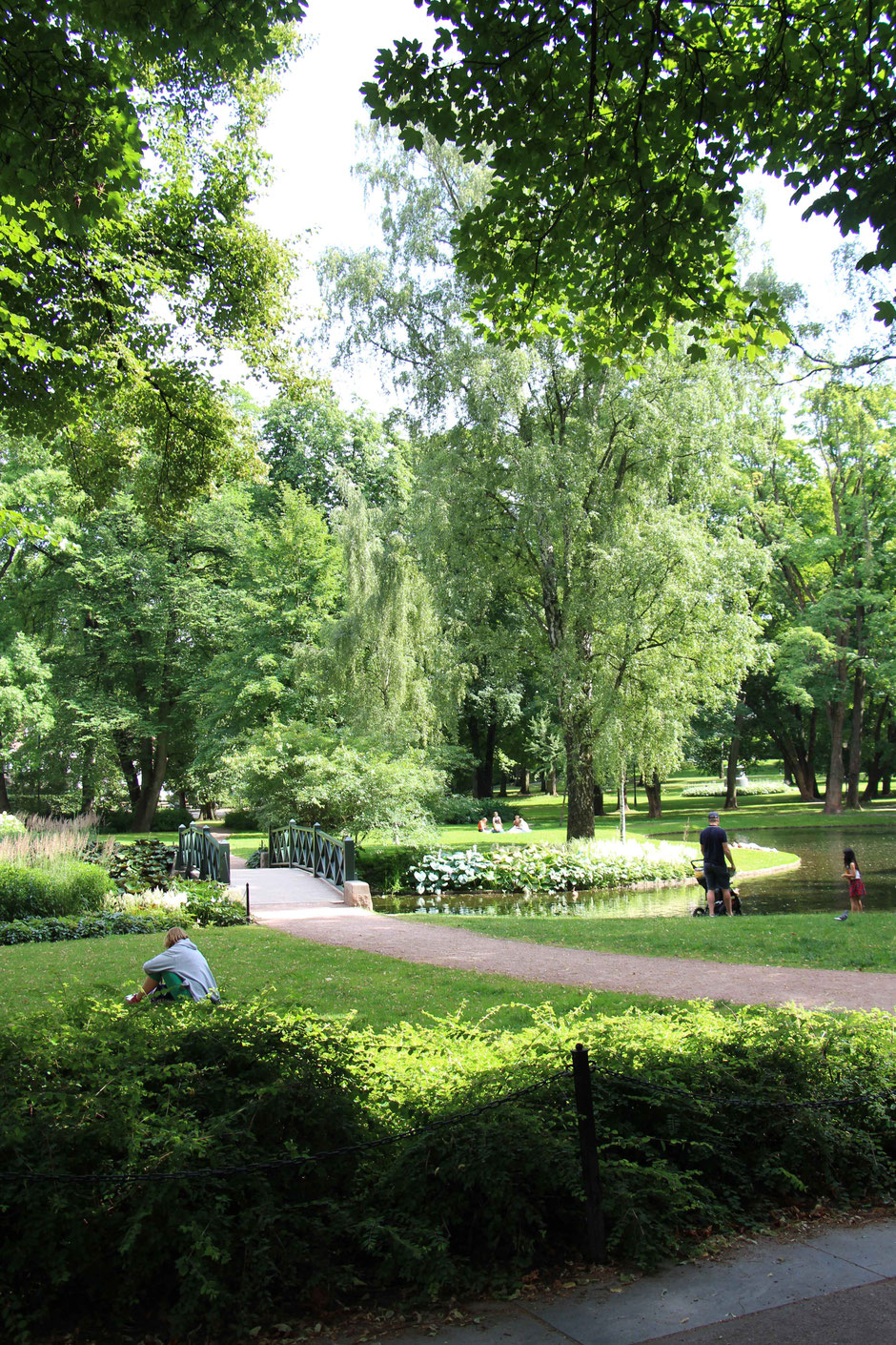 Slottsparken Oslo Norway