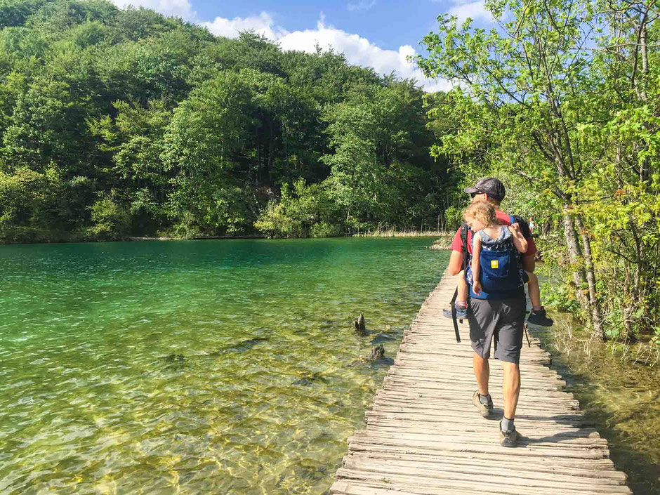 Tips for taking toddler to Plitvice Lakes National Park