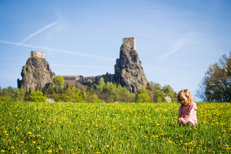 Trosky Castle Czech Republic with Kids