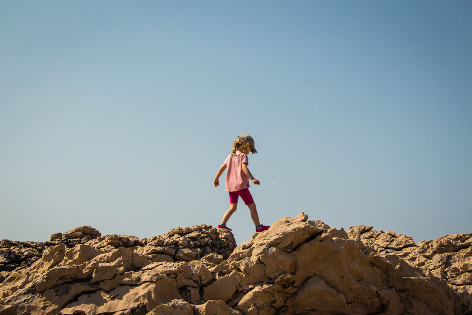 Hiking along Peninsula Raznjic Korcula Croatia with Kids