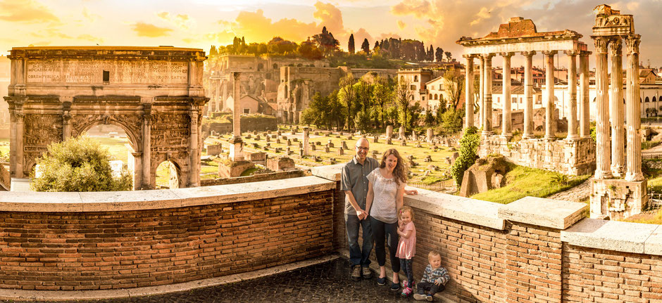 Rome Italy with small kids
