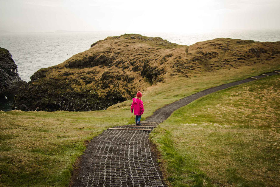 Hike Arnastapi to Hellnar Snaefellsnes Peninsula Iceland with kids