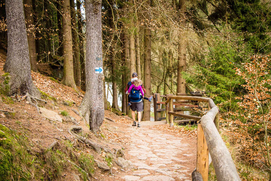 Hiking Karlovy Vary to Loket with Children