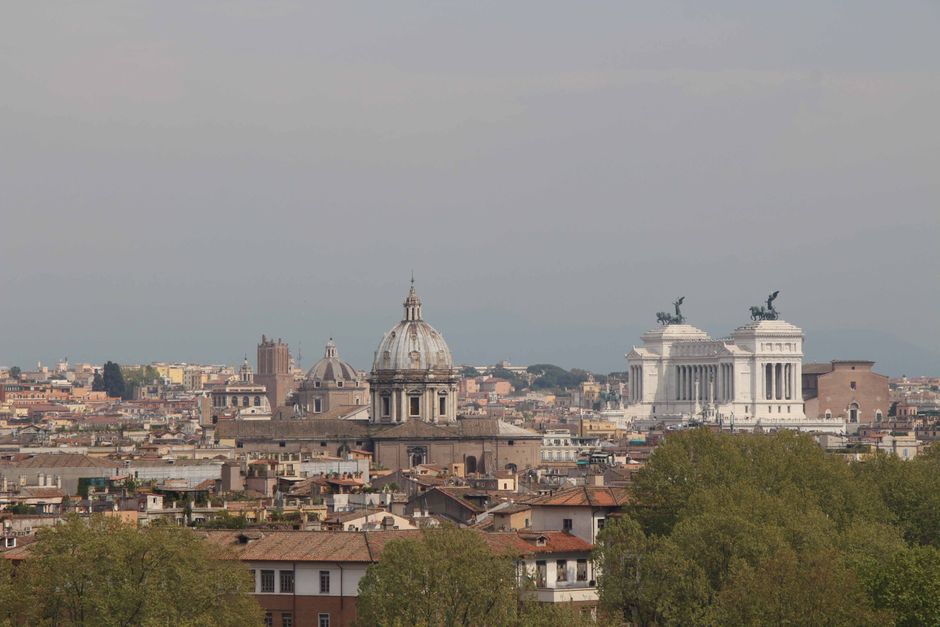 Janiculum Hill Rome with kids