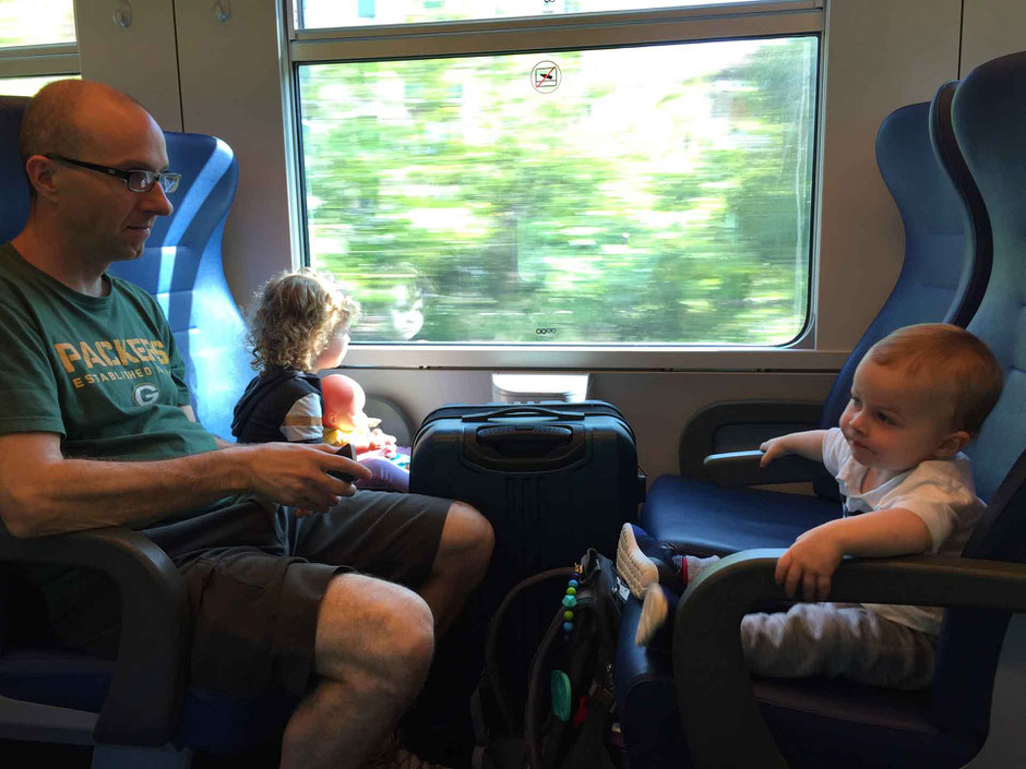 Taking the Train in Italy - Rome -Campiglia Marittima - Piombino Marittima