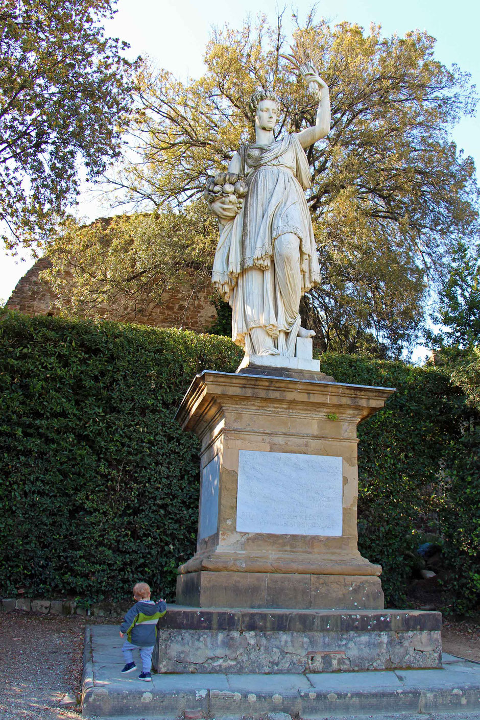 Giardino di Boboli Florence with kids