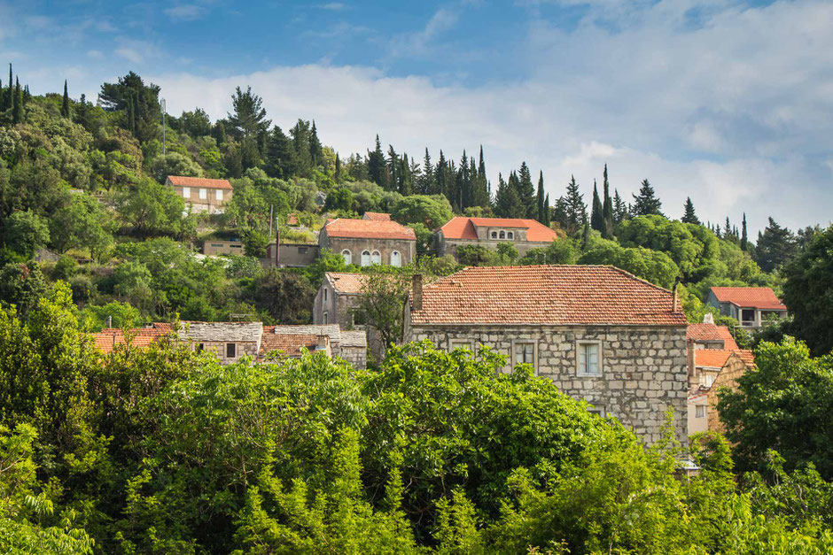 Zrnovo on Korcula, Croatia