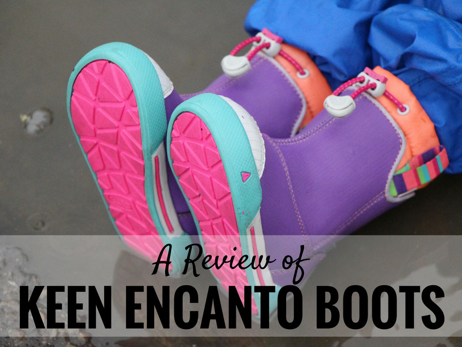 A review of the Keen Little Kid's Encanto Waterproof Boots. A boot you and your kids will love! Read more at www.FamilyCanTravel.com