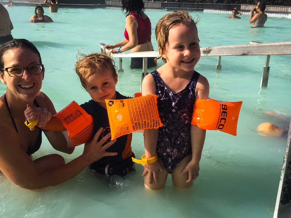 Blue Lagoon Iceland with Small Kids