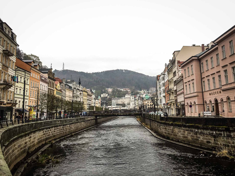 View of Karlovy Vary, Czech Republic