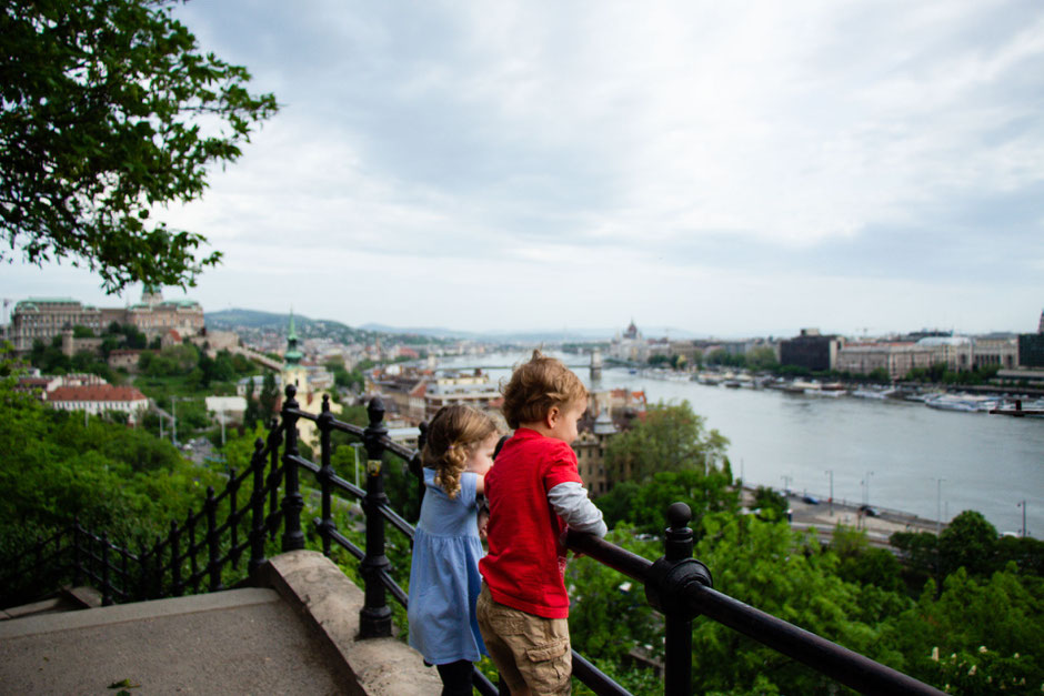 View from Gellert Hill in Budapest
