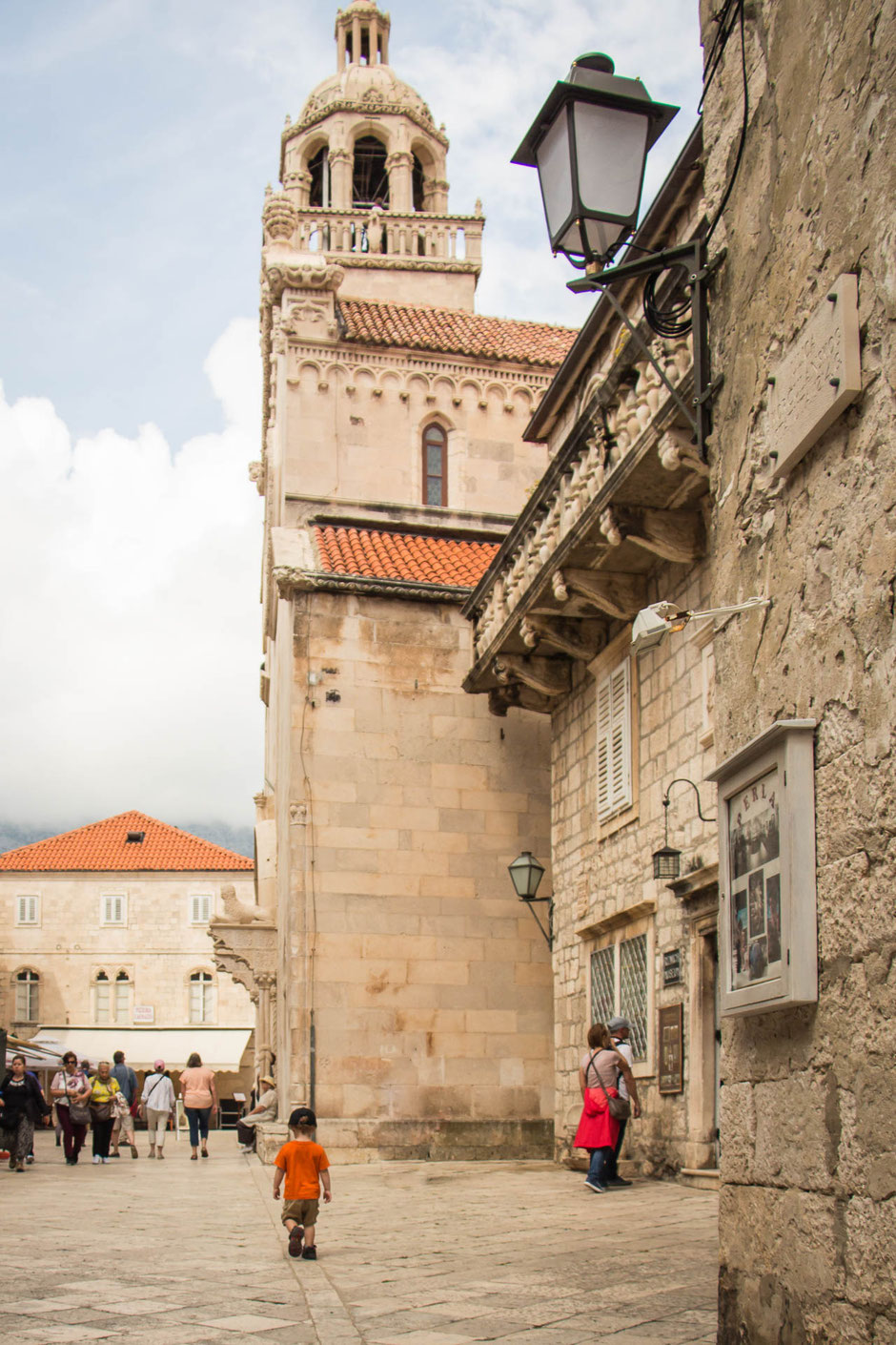 Old Town Korcula with Kids