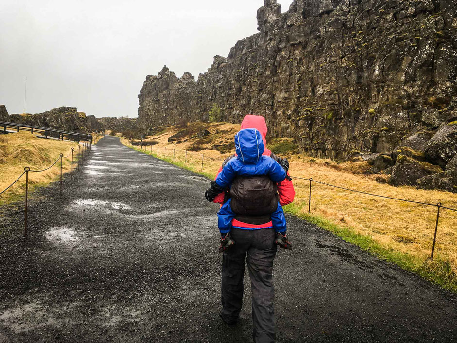 Thingvellir National Park Golden Circle Iceland with Kids
