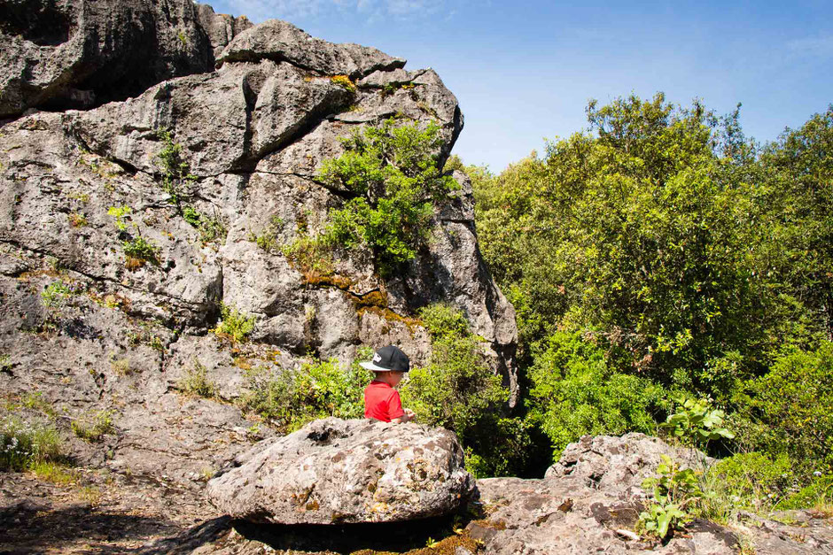 Kocje Protected Area on Korcula, Croatia with Kids