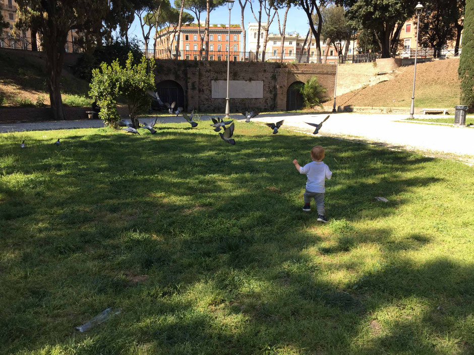 Rome Italy Playgrounds Children