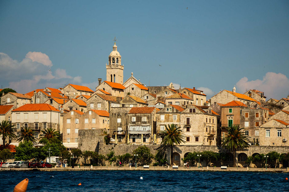 View of Korcula, Croatia