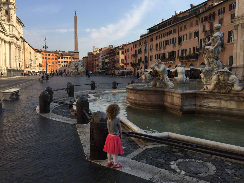 Piazza Navona Rome Family Travel