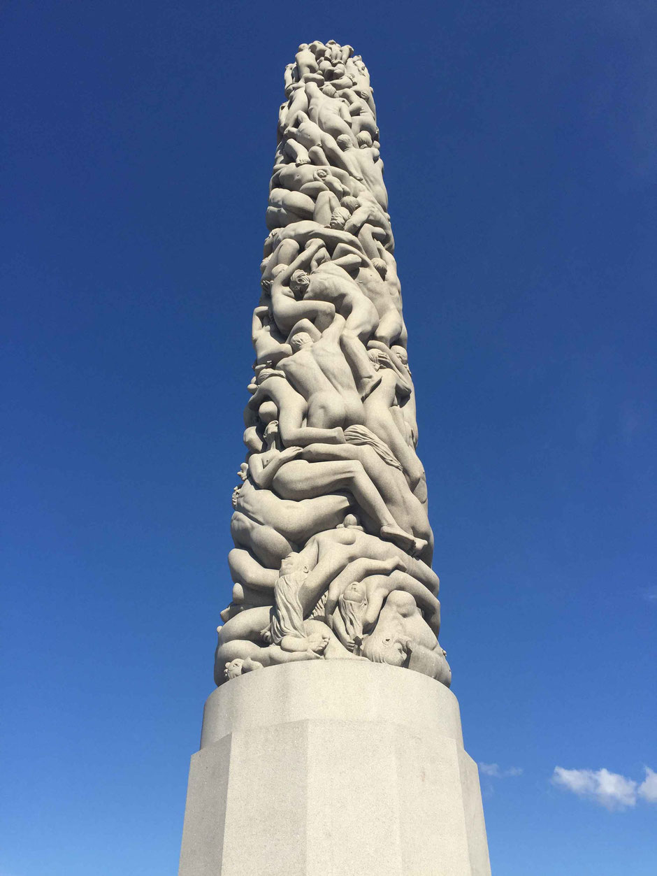 Vigeland Sculpture Park Oslo Norway