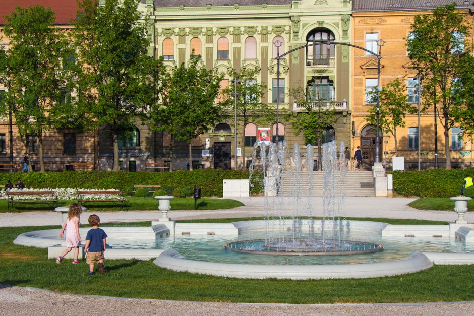 King Tomislav Square Croatia with Kids