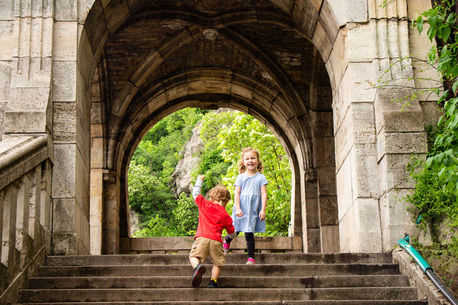Walk up Gellert Hill with Kids in Budapest