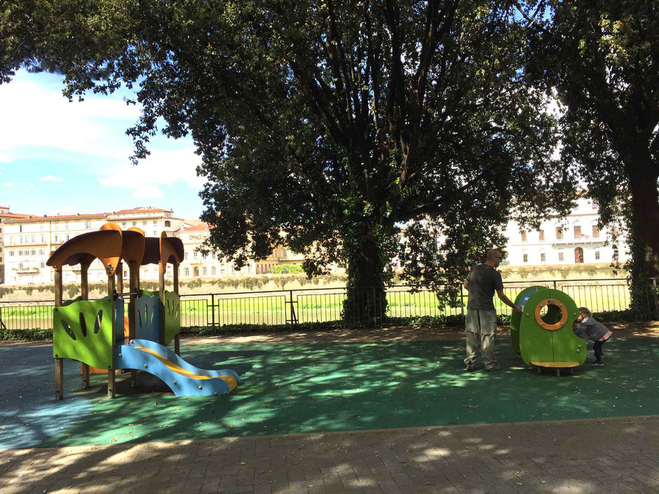 Playground in Florence Italy