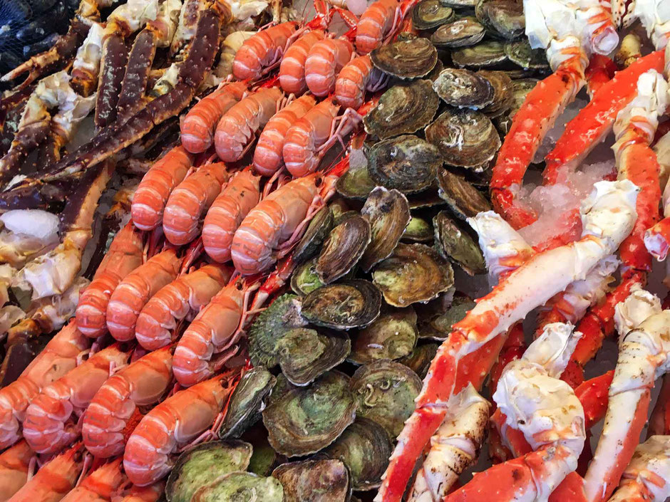 Bergen Fish Market in Norway