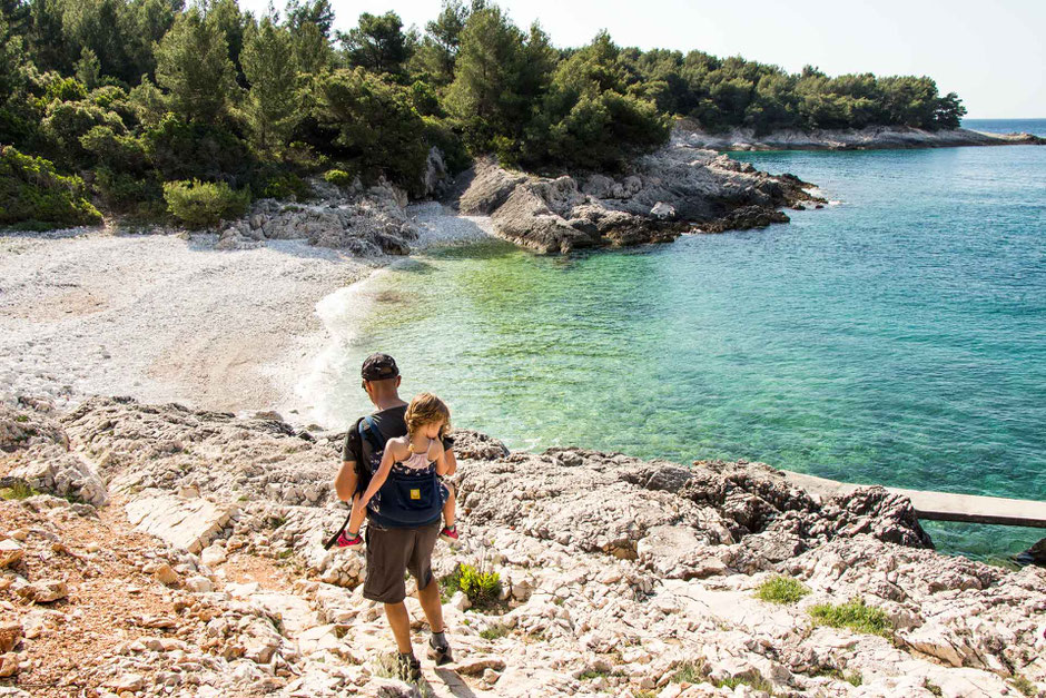 Beach Hvar Croatia with Kids