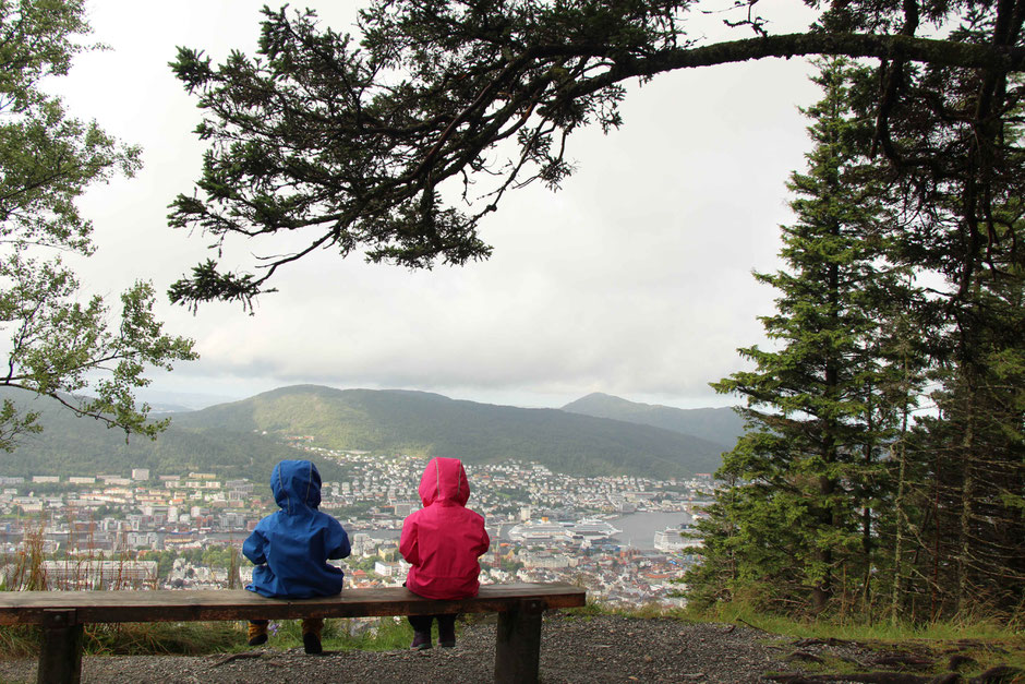 How to Save Money in Norway - Use your legs - Hike up Floyen instead of the funicular