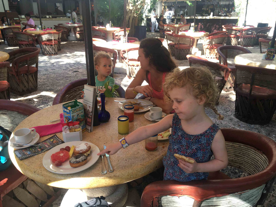 Xcaret with Toddlers - La Orquidea Restaurant