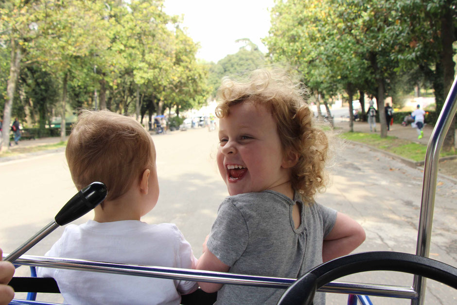 Villa Borghese Gardens Rome with children