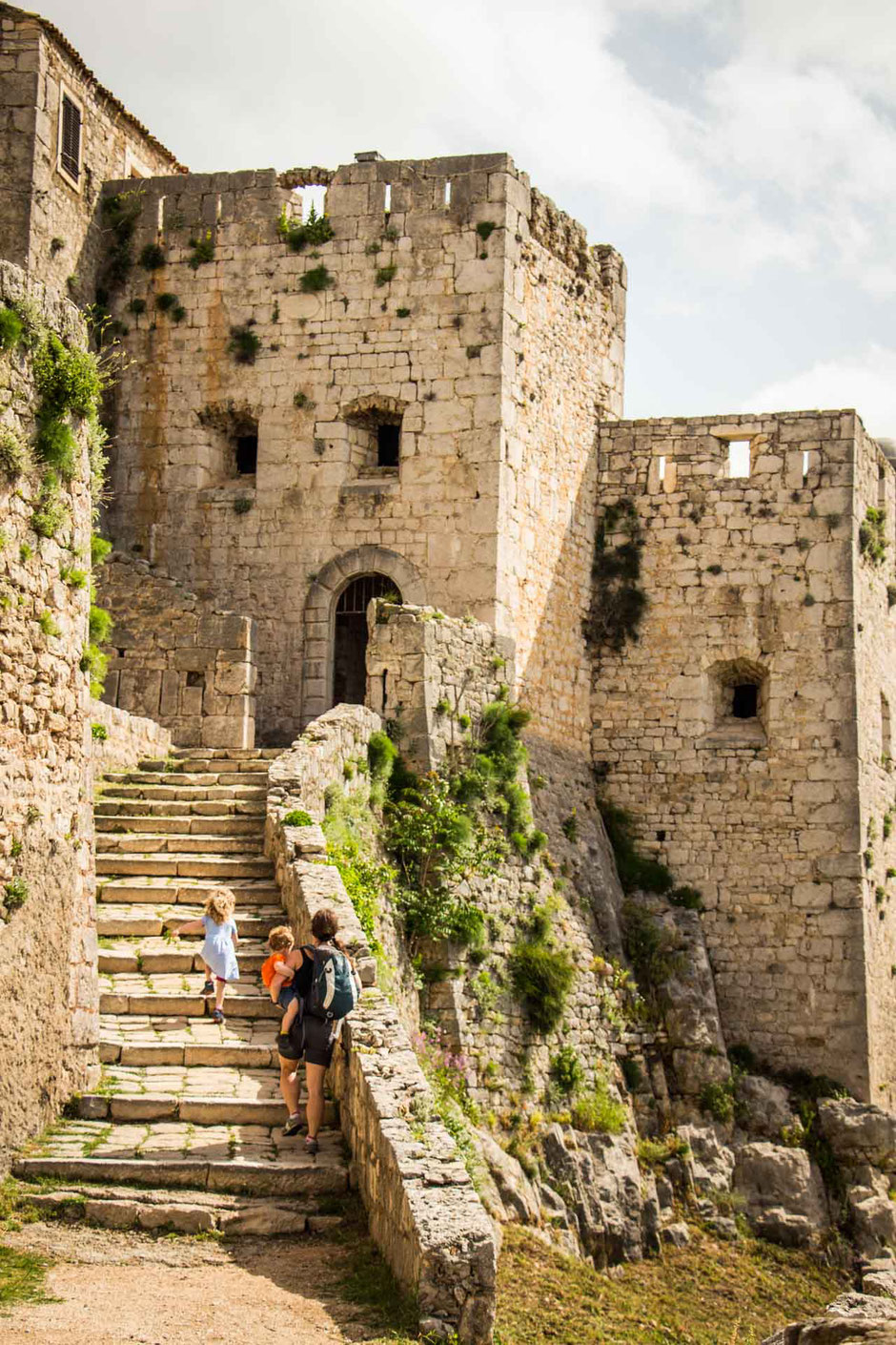 Klis Fortress in Split Croatia with Kids