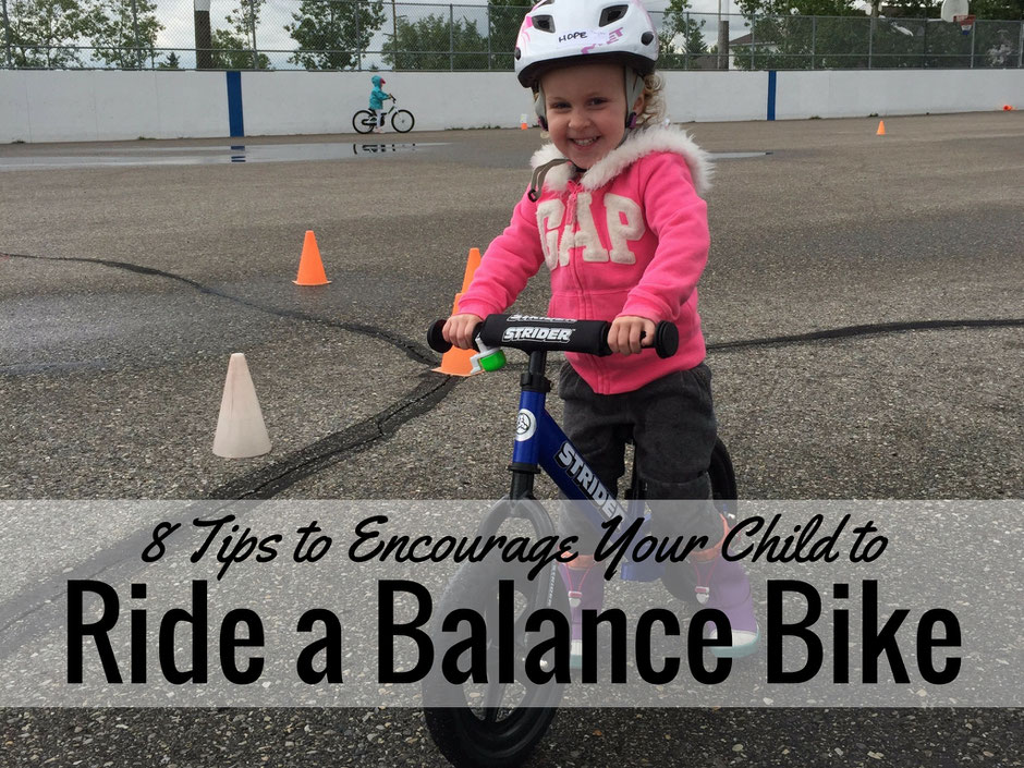 Get Your Child to Ride a Balance Bike With These 8 Tips. Read more at www.FamilyCanTravel.com