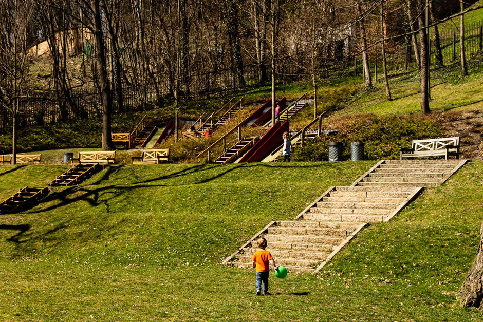 Petrin Park Playground in Prague
