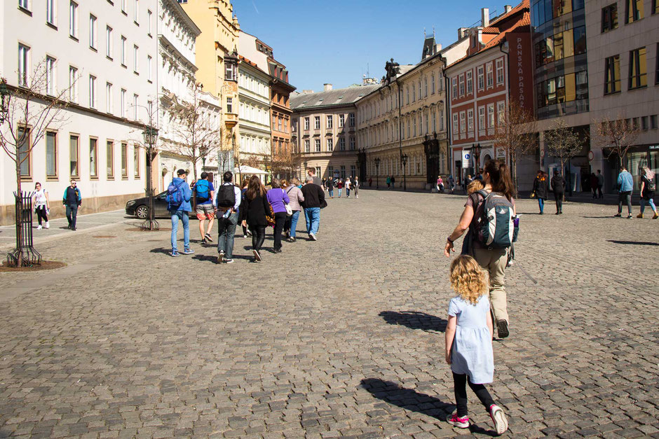 Prague Old Town Tour with children