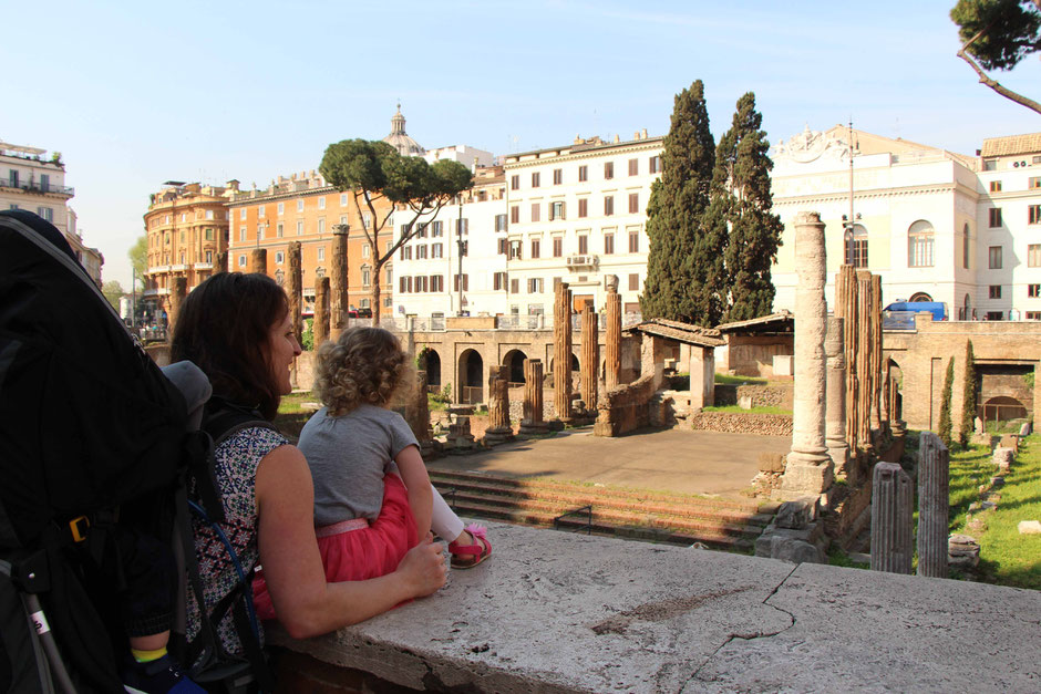 Largo di Torre Argentina Rome Family Travel