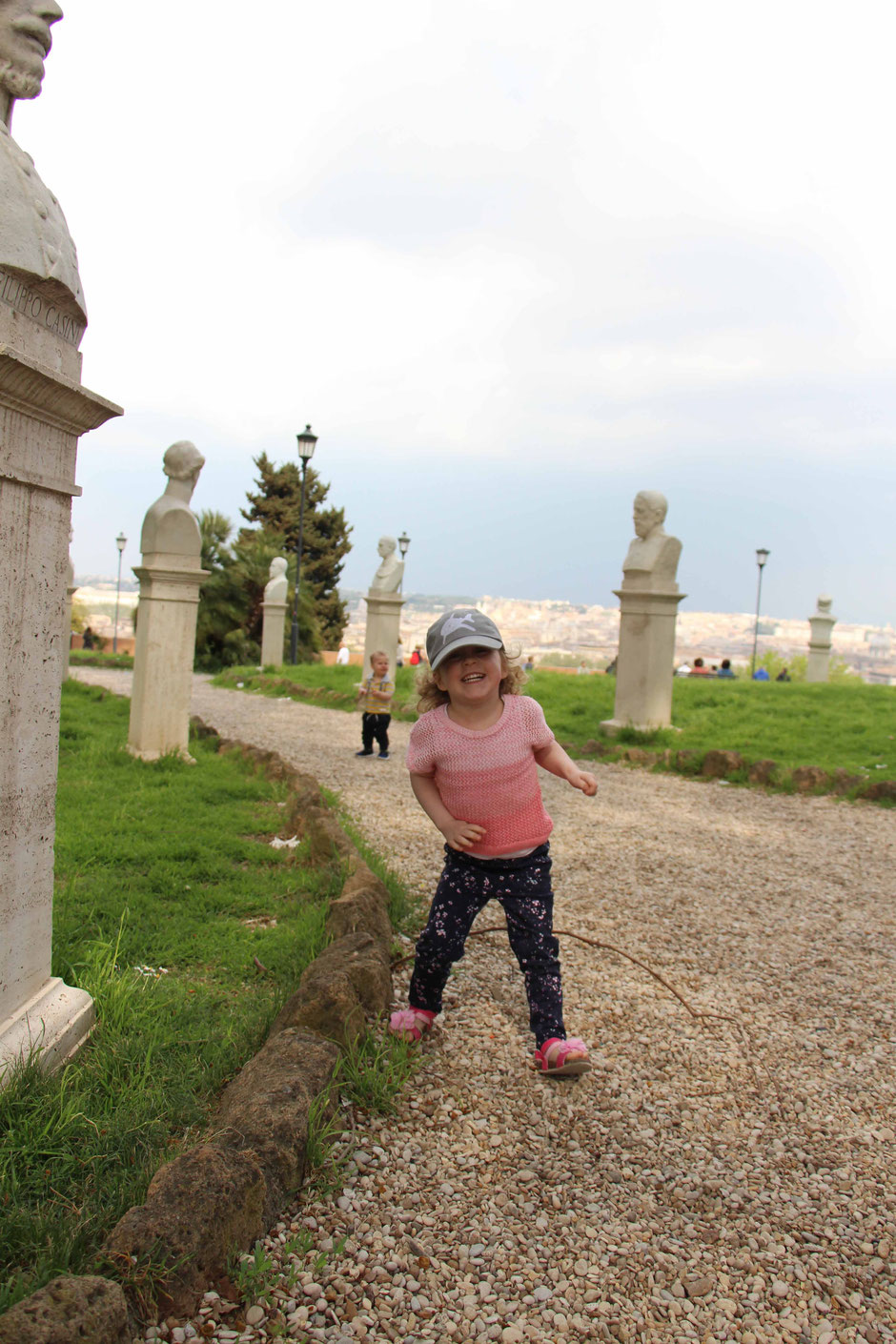 Janiculum Hill Rome with kids