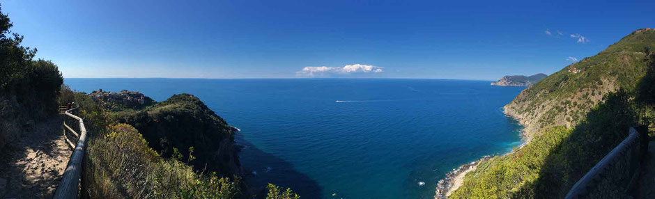 How to Hike Cinque Terre with Kids - Corniglia to Vernazza via the SVA - Ligurian Sea