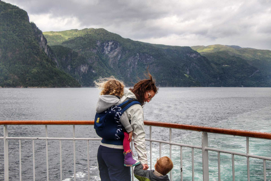 Hurtigruten voyage Alesund to Geirangerfjord Norway with kids