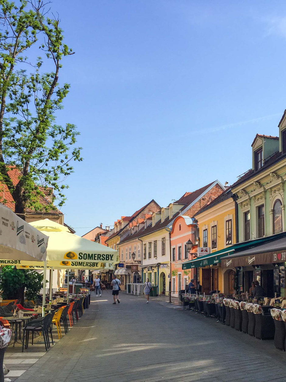 Tkalciceva Street Zagreb Croatia