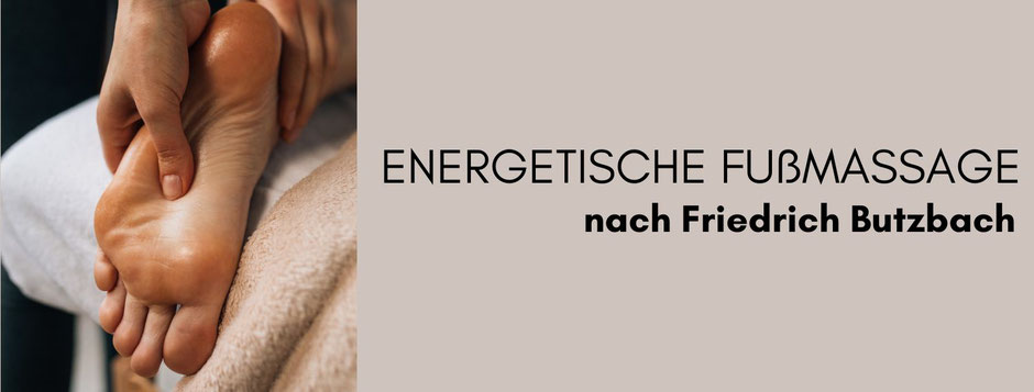 Energetische Fussmassage nach Friedrich Butzbach, Judith Hausmann bei Cura Prevent - Naturkosmetik und Wellness, 22. und 23.April 2022