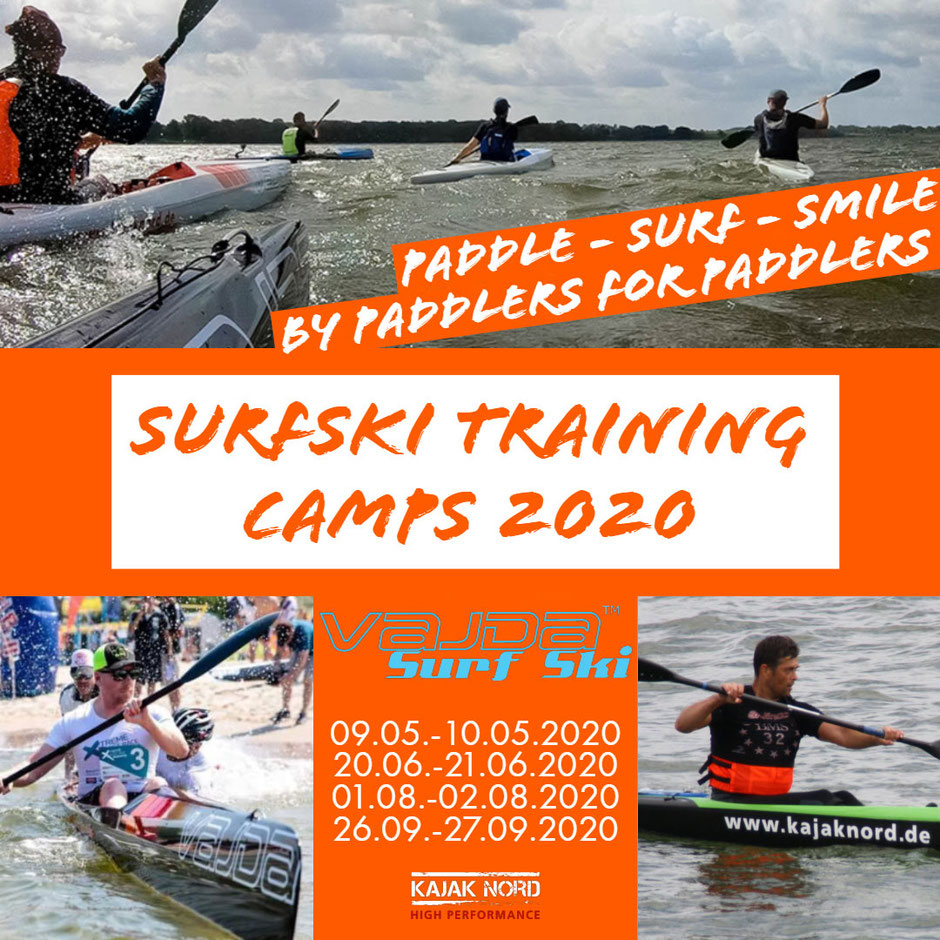 Surfski Training Camps 2020 Deutschland Ostsee, Vajda Kajak Nord