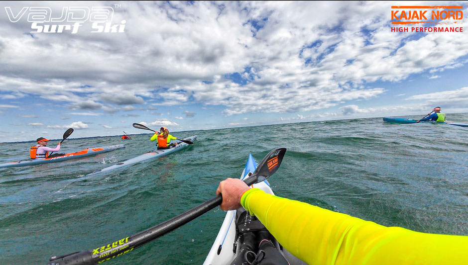 Surfski VAJDA Makai 43 48 50 53 RaptorSki testen kaufen, Kajak Nord a