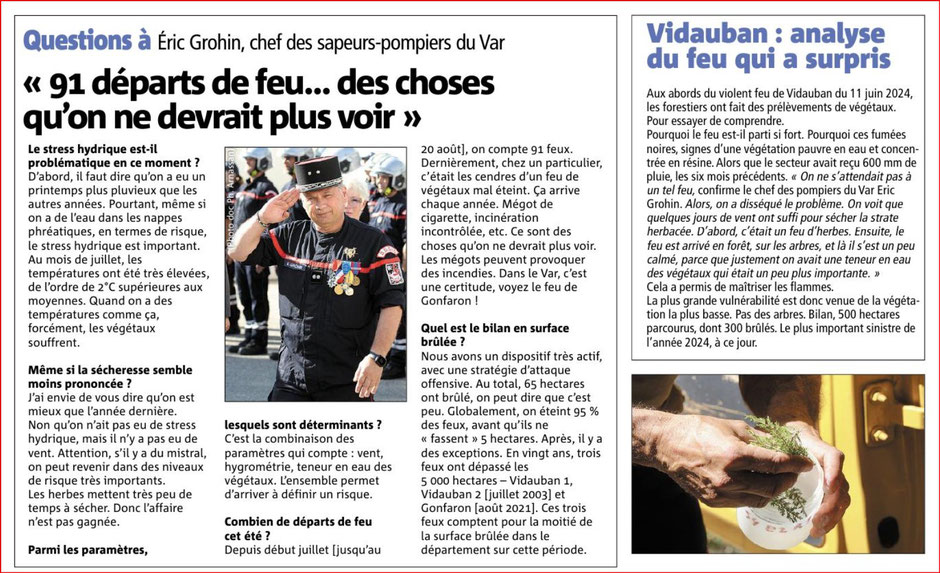 #FeuDeForêt #SDIS #SDID83 #CCFF #VINCI #STOPMEGOTS #PRESSE #VAR-MATIN