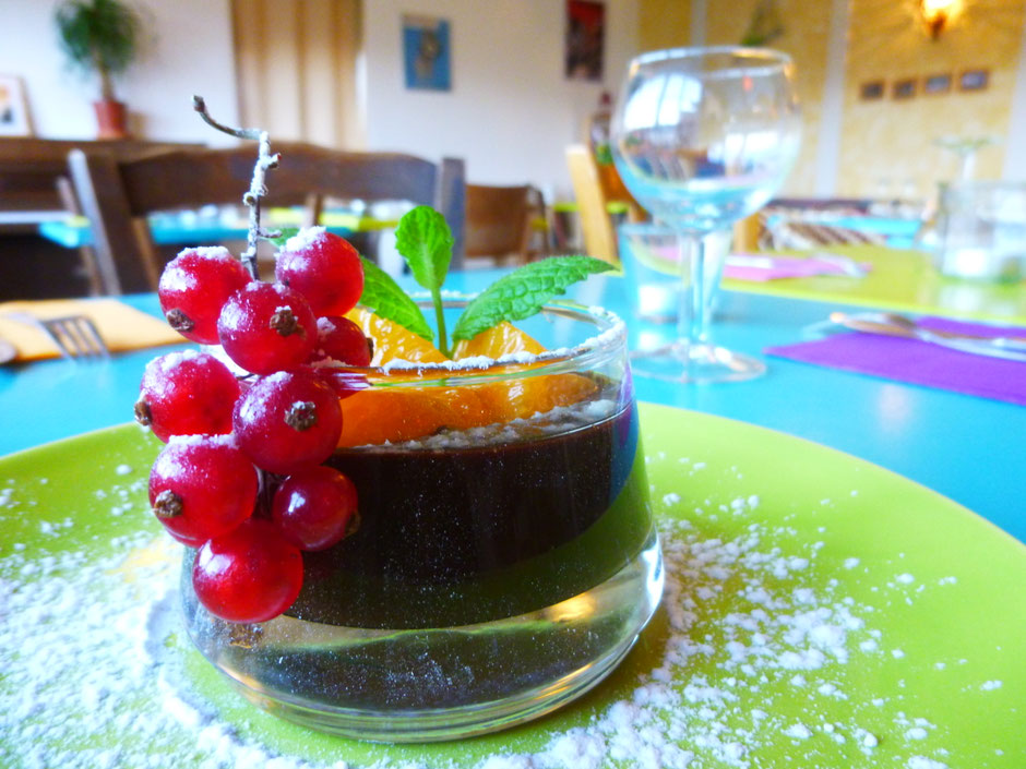 Verrine orange chocolat