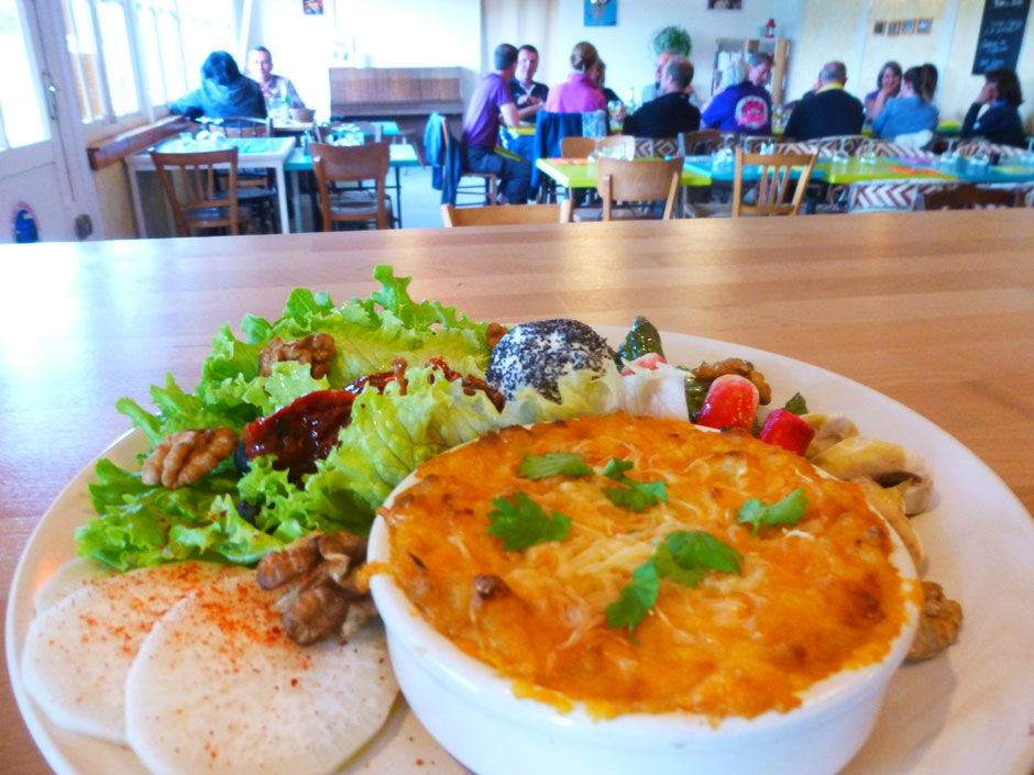 gratin châtaigne potimarron