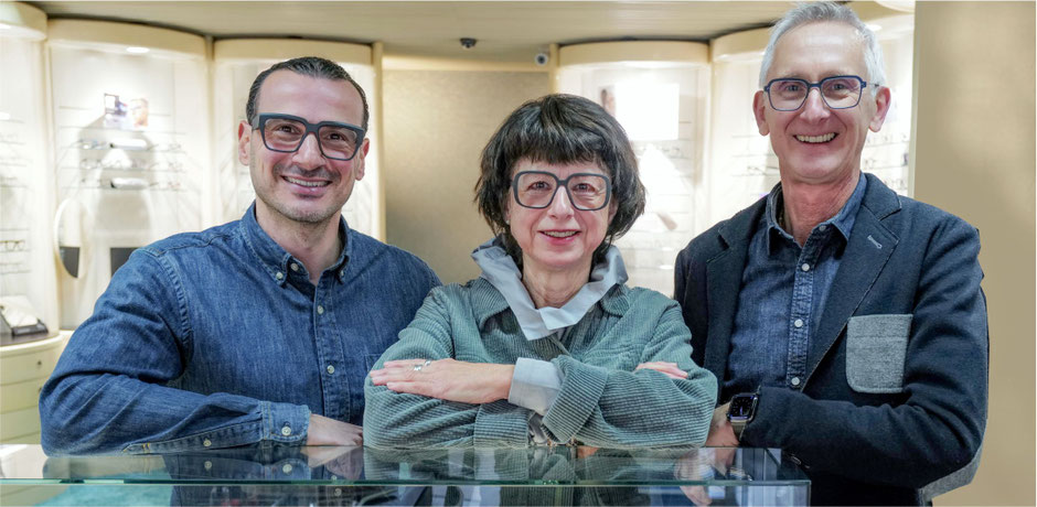 Teambild (von links) Dominik Gresser, Karin und Armin Lorenz  