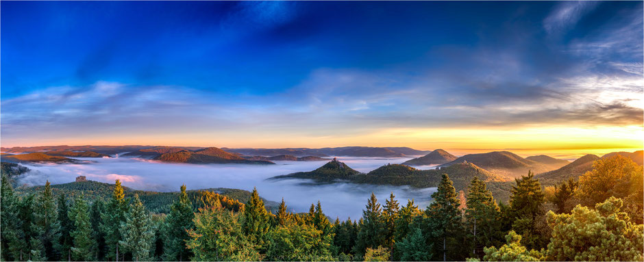 Annweiler Blick vom Rehbergturm - Christian Fernandez Gamio