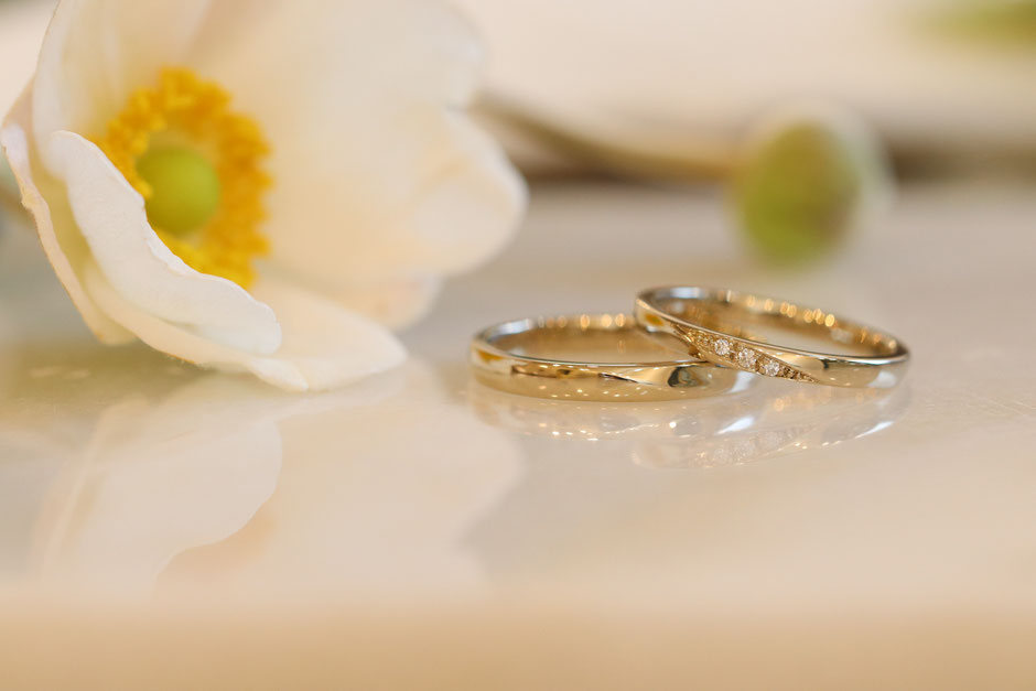 合わせイラストの素敵な結婚指輪 京都 東京 神戸 手作り結婚指輪 婚約指輪 リフォーム メモリアル 修理 オーダーメイドジュエリー